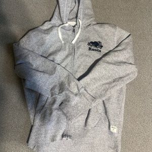 Roots salt and pepper zip up
